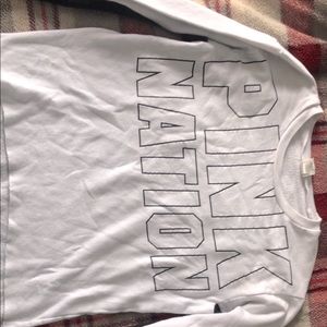 pink nation crew neck